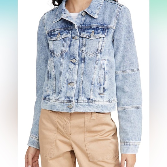 Small Free People Rumors Denim Jacket - Picture 1 of 5